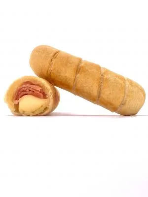 12 Tequeños con queso gouda y bacon